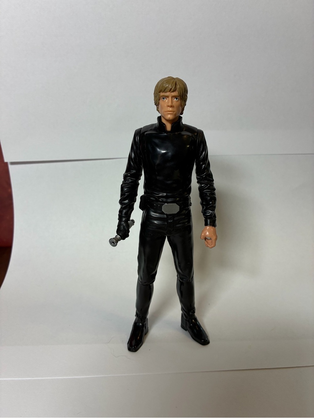 Black Galactic Action Figure with Blond Hair